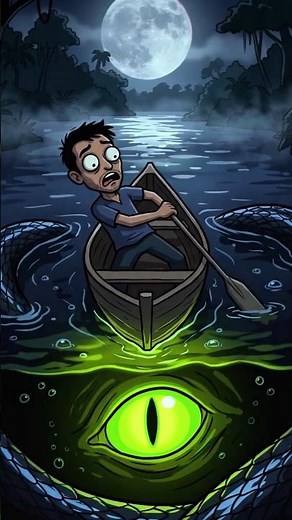 The Mystery of the Boiúna Snake 😰 #mystery #horrorstory #folklore