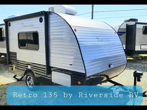 Retro 135 by Riverside RV Travel Trailer Walkthrough
