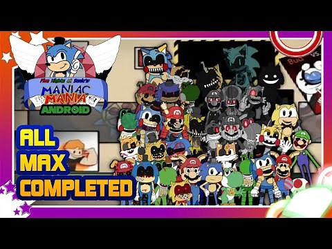 ✪ Five Nights at Sonic's: Maniac Mania Android - All Max Mode Completed! ✪