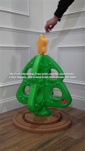 SHOUTING FROM THE TOP OF OUR LUNGS 🗣️ ROCKING AROUND THE CHRISTMAS TREE 🎄 Our My First Christmas Tree is back this holiday season! Check it out here: https://ow.ly/CHU350XomQx #Step2 #Step2Kids #ToddlerChristmas #MyFirstChristmasTree #ChristmasTree | Step2