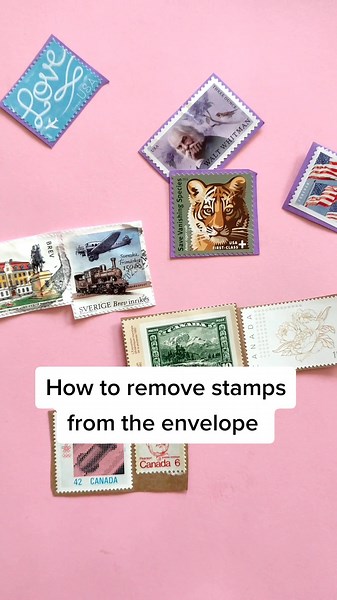 Cómo quitar sellos del sobre fácilmente