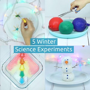 Winter is the perfect time to get your kids interested in science. It's also a great excuse to get yourself excited about science! Winter is full of magic and wonder, so why not bring some of that magic into the lab with these five must-try science activities? Even if you don't have kids, this video will give you enough cheer to last through the winter! #TheDadLab #scienceiscool #scienceexperiment | TheDadLab