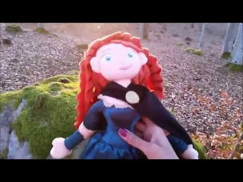 Disney Pixar Brave Merida plush doll review