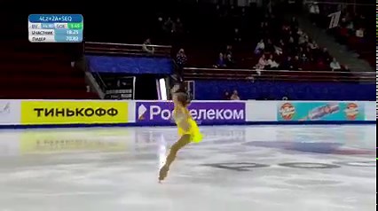 Alisa DVOEGLAZOVA è diventata la terza pattinatrice dopo Alexandra Trusova e Anna Shcherbakova a completare due quadrupli lutz nello stesso programma, ma la prima a riuscirci in un evento juniores. L’impresa è stata realizzata nel corso della quinta tappa del Grand Prix russo in corso di svolgimento a Samara. La quattordicenne moscovita, già capace di completare in altre occasioni sia quadruplo lutz che quadruplo toeloop, ha aperto la prova con un quadruplo lutz in sequenza con un doppio axel e,
