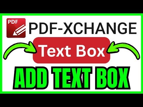 How To ADD TEXT BOX In PDF XChange Editor (QUICK & EASY) 2026