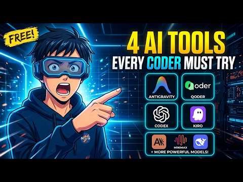 4 FREE AI Coding Tools That Replace Developers 😳🔥