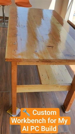 🔧 Custom Workbench for My AI PC Build #askdushyant #nextstruggle