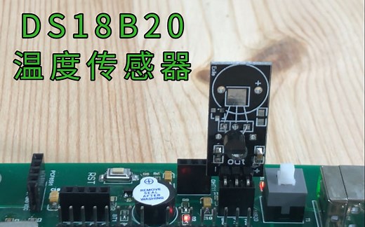 测温传感器就是它——DS18B20（技术讲解&项目演示）