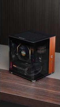 Smallest "Ocean View" PC Build! 🌊 Jonsbo TK-0 Mini-ITX ASMR Setup 🎧