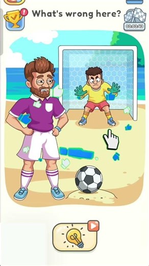 Something Is Wrong With This Football! ⚽😱 | DOP 5 Level 1338 Solution #dop5 #puzzlegame #shorts
