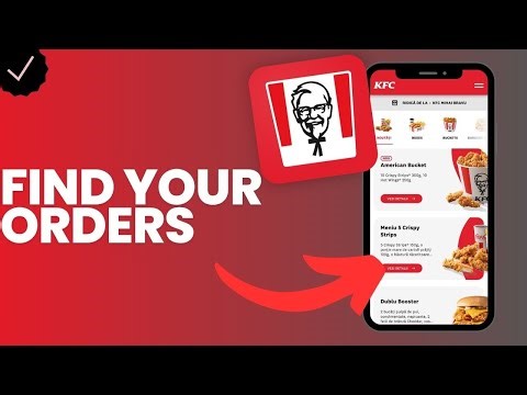 Where to find your orders in KFC?