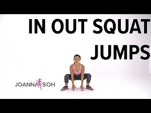 How to do In Out Squat Jumps | Joanna Soh