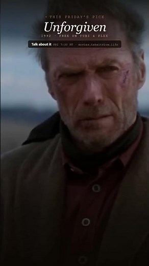 "You're the only friend I got" | Unforgiven (1992), Clint Eastwood & Morgan Freeman