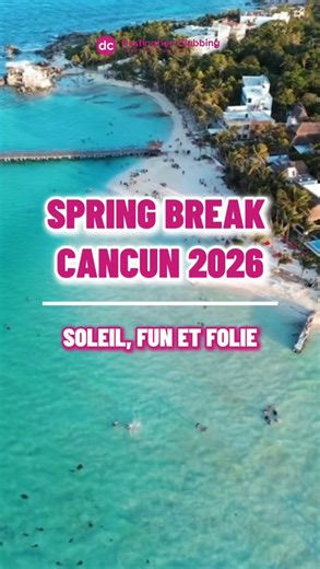 Spring Break Cancun 2026 : prêt à faire la fête comme jamais ? ☀️🎉 📅 20 février → 4 avril 2026 🔗 Réserve ton spot dès maintenant sur destinationclubbing.com #springbreakcancun #springbreakcancun2026 #cancunvibes #cancún | Destination Clubbing