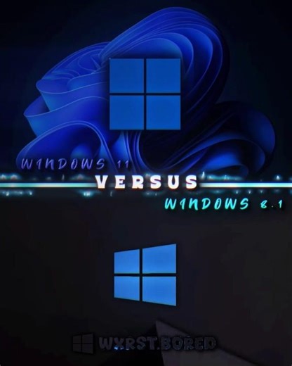 Windows 11 vs Windows 8.1 | #edit #windows #viral #short
