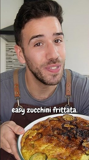 Quick and Easy Zucchini Frittata 🤤
