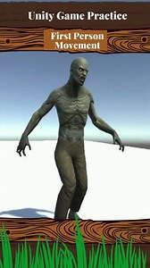 Unity Game Practice | First Person Movement #shorts #Games