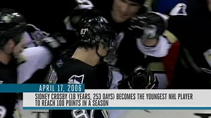 73K views · 1.3K reactions | April 17, 2006 ️ At 18 years old, Sidney Crosby became the youngest NHL player to reach 100 points in a season! | NHL | Facebook