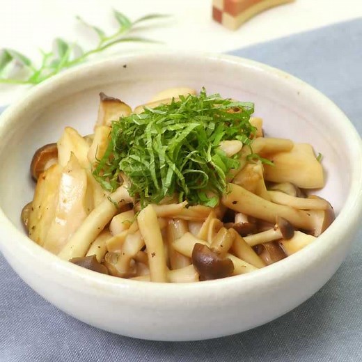 きのこが沢山食べられる！ しめじのバターポン酢炒めのレシピ動画・作り方 | デリッシュキッチン