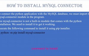 Python - 连接到MYSQL