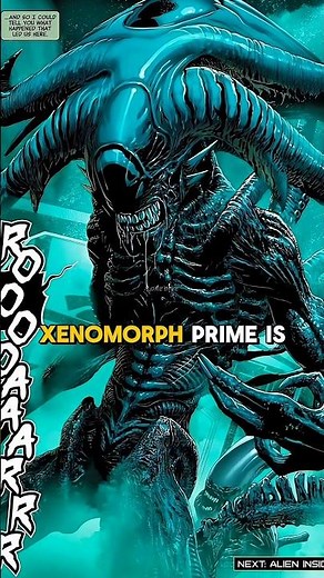 What Is Xenomorph Prime In Alien Lore? #alien #predatorbadlands #xenomorph