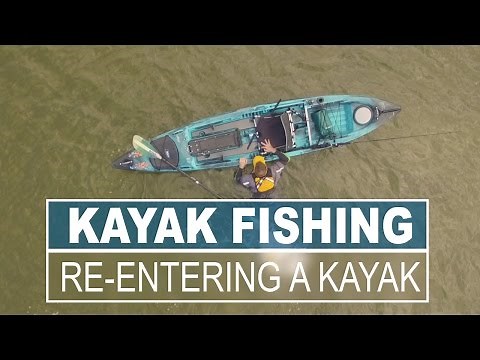 How to Re-enter a sit-on-top kayak