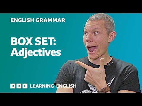 BOX SET: English adjectives - 8 English grammar lessons in 22 minutes!