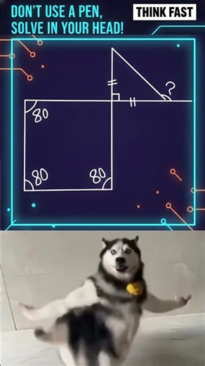 Find the angle in place of question mark | #mathpuzzle #tricky #trigonometry