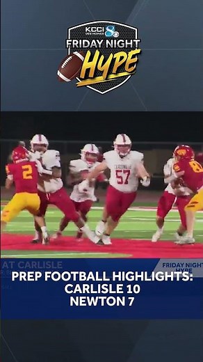Week 1 prep football highlights: Carlisle 10, Newton 7