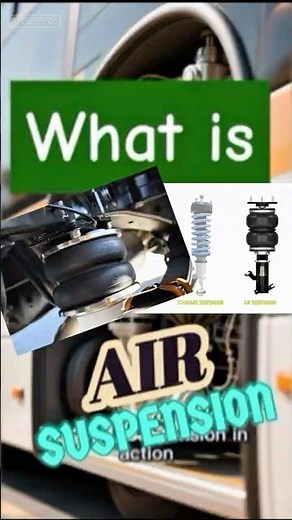 How Air Suspension Works in Buses! 🚍 Smooth Ride Explained!
