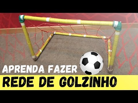 Make your own Soccer Goal Net / Very Easy STEP BY STEP!
