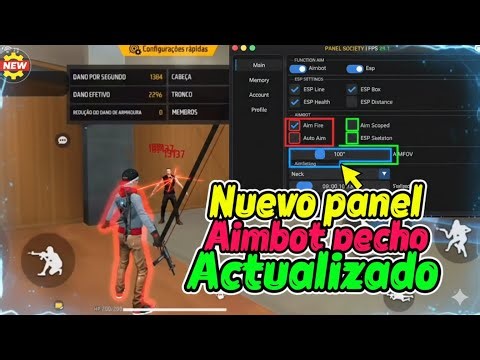 🔴 NUEVO PANEL AIMBOT PECHO ANDROID 🔥 FULL ACTUALIZADO CUENTA PRINCIPAL✅