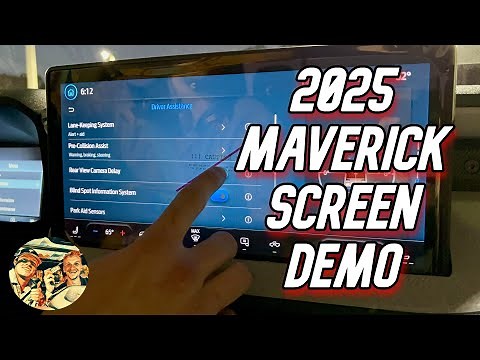 2025 FORD MAVERICK SYNC 4 REVIEW & TOUCHSCREEN DEMO - FEATURES, APPLE CARPLAY & HIDDEN TRICKS!