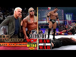 WWF RAW vs. WCW Nitro - March 19, 2001 Full Breakdown - Nitro & Thunder Canceled - Rock Chase Austin