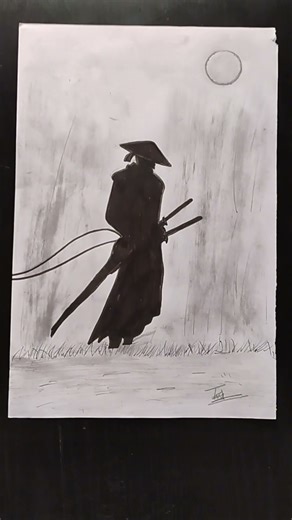 Samurai drawing for beginners 😮‍💨😮‍💨😮‍💨