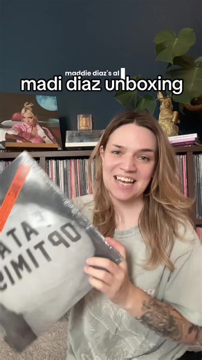 Madi Diaz Vinyl Record Unboxing on a Snowy Day