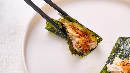 Tuna Salad Nori Wraps Recipe - Tasting Table