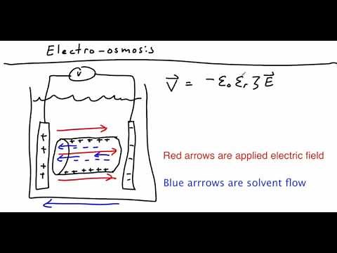 Electroosmosis