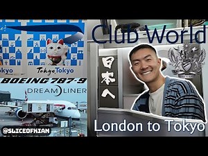 Flying British Airways Club World London Heathrow to Tokyo Haneda on B787-9｜Long-haul Business Class