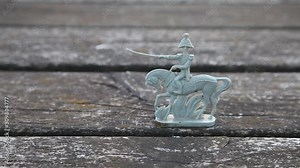 Toy soldiers, french army of Napoleon wars tine. Retro, vintage, collection.