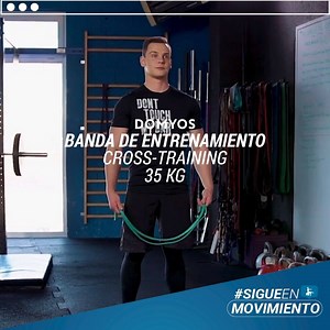 Un accesorio indispensable para tus sesiones en casa y tonificar es la Banda de Entrenamiento de DOMYOS 💪🏻 Encuentra este y más implementos en www.decathlon.cl y #SigueEnMovimiento | Decathlon Chile
