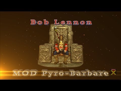 Skyrim Mod - Bob Lennon Compagnon Pyro-Barbare