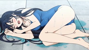 美少女溺水了怎么办？需要人工呼吸！