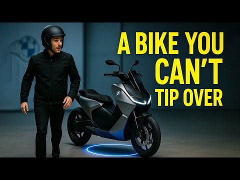 BMW’s Self-Balancing Bike: The Motorcycle You Can’t Tip Over