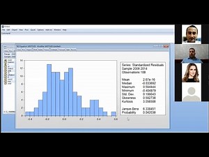 EViews (Panel data analysis) webinar with Associate Professor Dr. Hamid