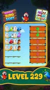 Magic Bird Sort | Level 229