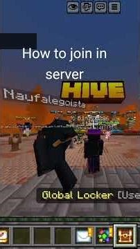 how to join in Minecraft server