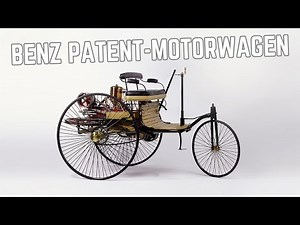 🚗 The World’s First Automobile (1885): The Benz Patent-Motorwagen 🏁✨