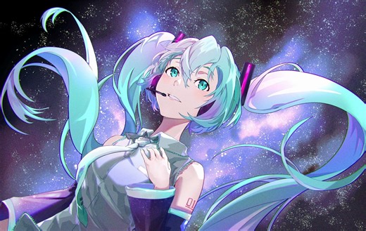 我去！初音未来！[绘画过程]