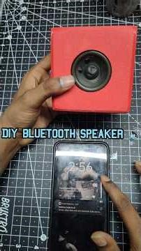 how to make a bluetooth speaker at home using 3d 🔊🧑🏻‍🔧#minispeaker#bluetooth#shorts #3dprinting#tech